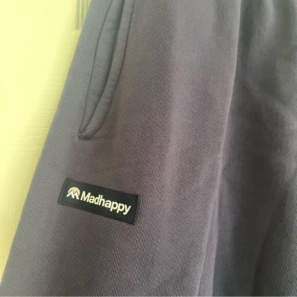 MADHAPPY Outdoors Printed Sweatpants in Nocturnal Cotton-fleece XS NEW - Picture 4 of 7